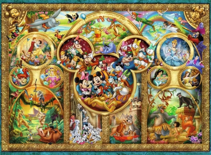 Pusle Ravensburger Disney pere 500 tükki