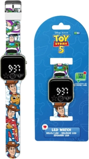 Laste LED-käekell Toy Story 5 Woody
