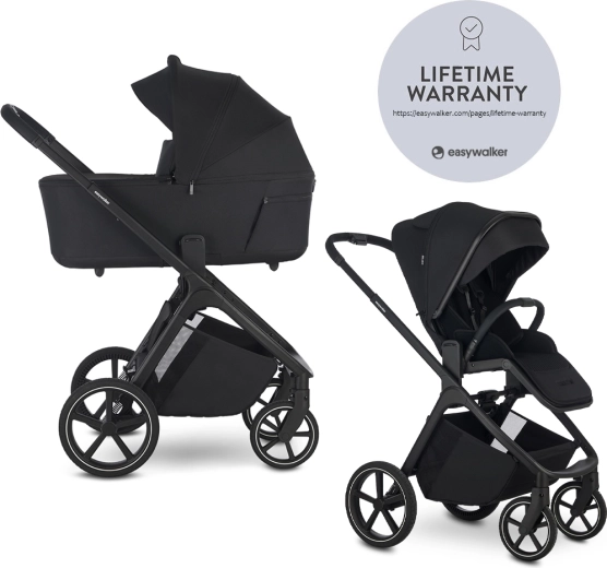 Easywalker Zoey Go combination stroller Pure Black