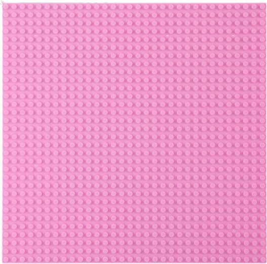 Roosa ehitusplaat klotsidele 40x40 cm