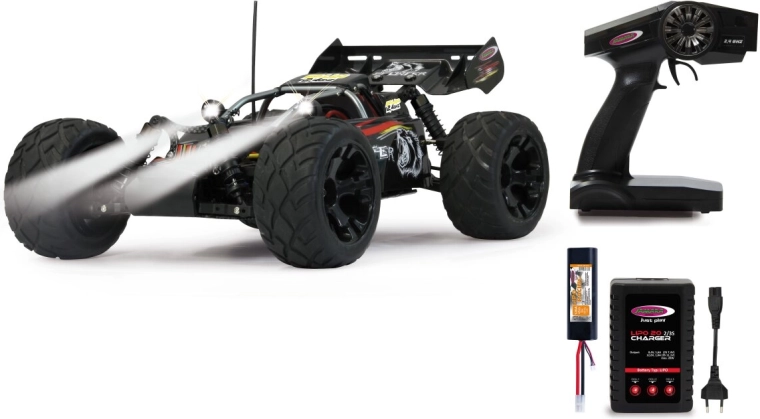 2.4 GHz control and complete basic equipment