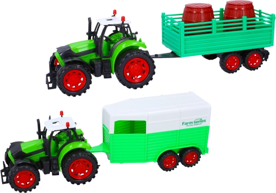 Traktor haagisega 35 cm – laste farmimänguasi