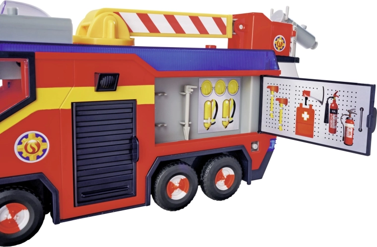 Opening compartments and firefighting equipment
