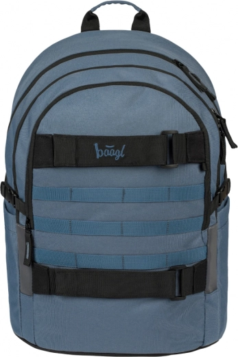 School Backpack Skate Dust Blue