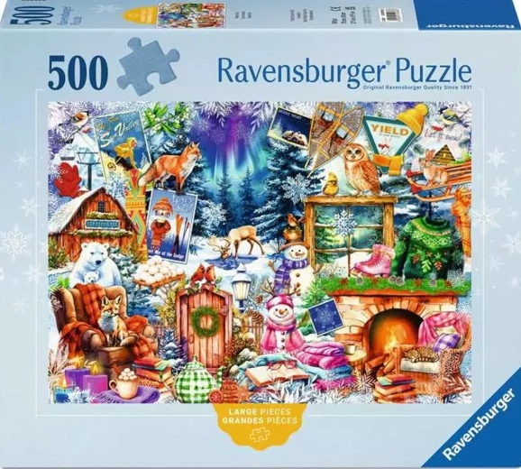 Ravensburger pusle Mägi küla XXL 500 tükki