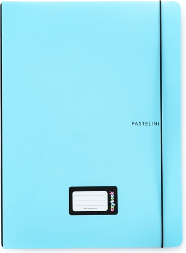 A4 vihik OXYBOOK PASTELINI, 40 lehte, sinine, vahetatava sisuga