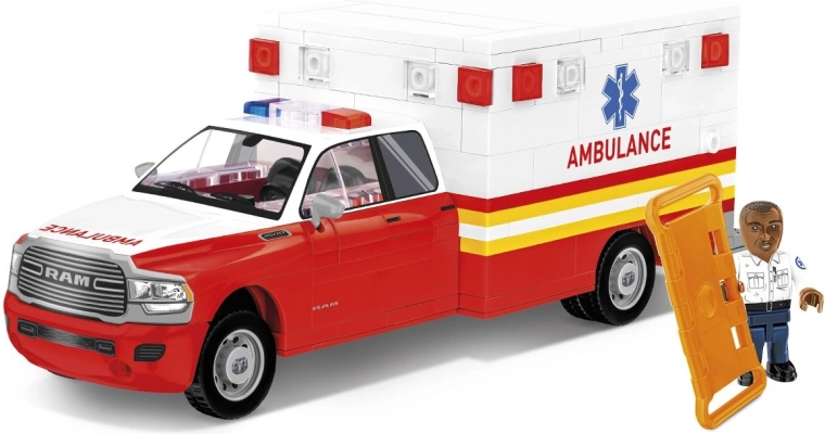 Realistlik RAM 3500 kiirabiauto mõõtkavas 1:35
