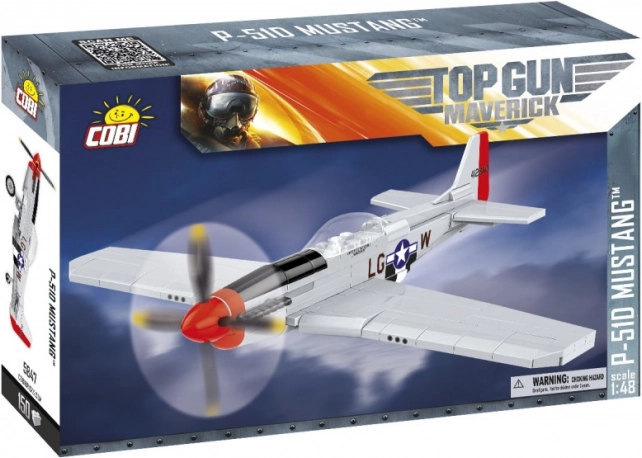 Klotsid TOP GUN P-51D Mustang 150 klotsi