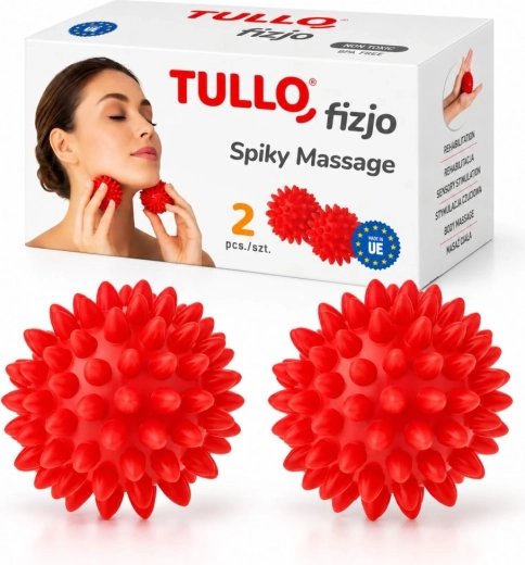 Tullo set of 2 physiotherapy massage balls