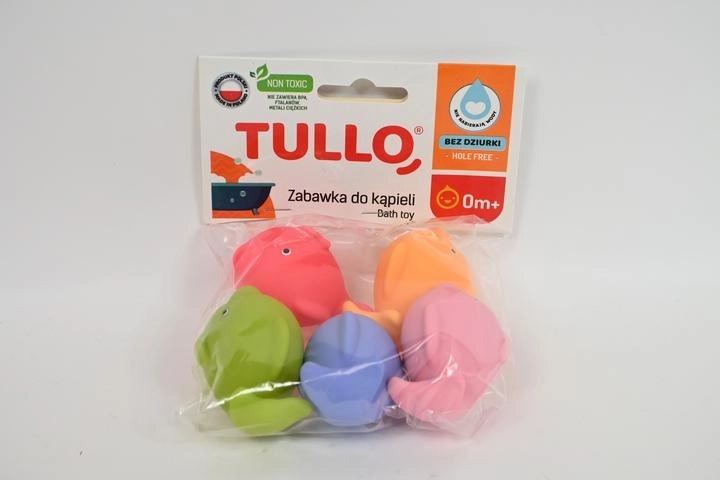 Colorful Bath Fish Without Hole (5 pcs)