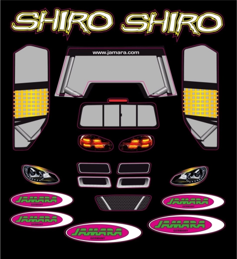 Dekoratiivne leht Shiro