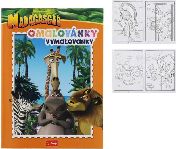 Madagascar Coloring Book