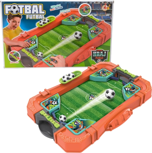 Studo Games oranž jalgpalliteemaline pinball