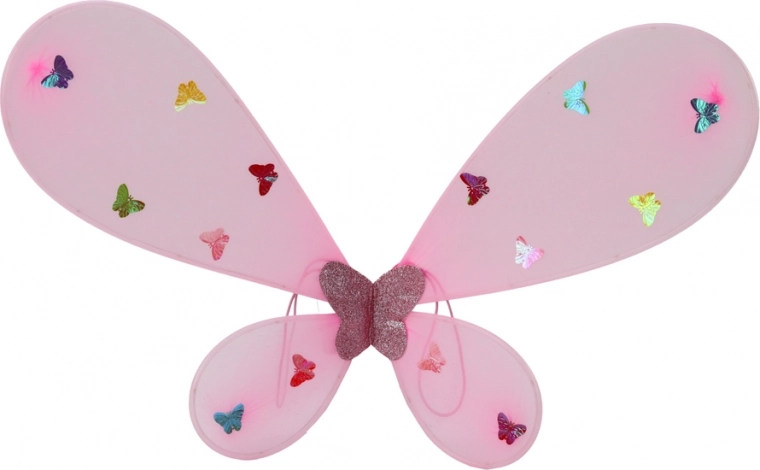 Helendavad tiivad värviliste liblikatega