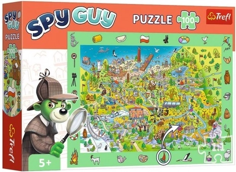 Observation Puzzle Spy Guy – Poland, 100 pieces