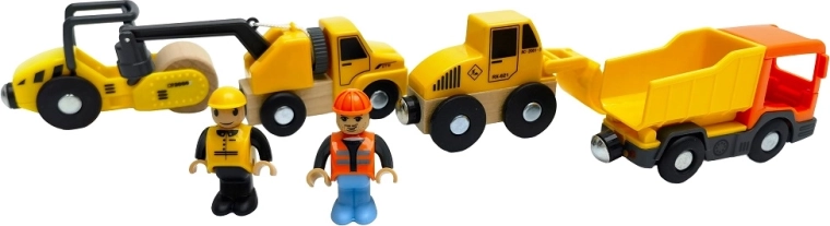 2Kids Toys ehitusmasinate komplekt figuuridega
