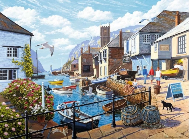Pusle RAVENSBURGER Rahulik sadam 500 tükki