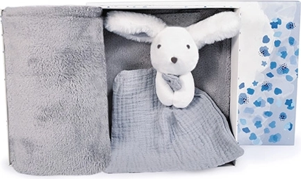 Gift Set Happy Doudou Bunny and Blanket
