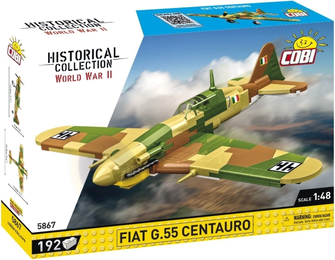 Cobi Historical Collection WWII Fiat G.55 Centauro 1:48 (192 detaili) - 1 tk