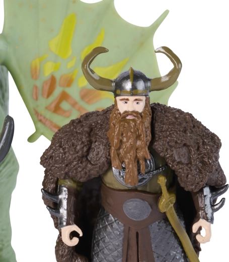 Viiking Stoick on valmis sadulasse istuma