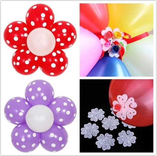 TORO Plastic Balloon Holders 6.5 cm, 10 pcs