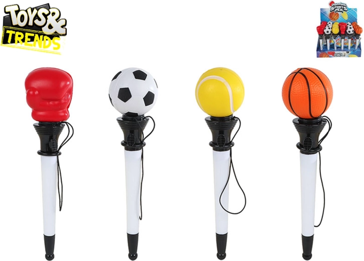 Plastikust pastapliiats spordimotiiviga Toys&Trends