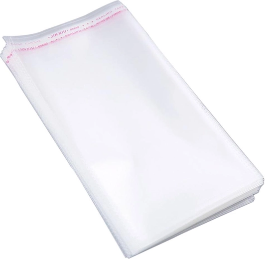 Isekleepuvad tsellofaanist OPP-kotid 12 × 20 cm, 100 tk