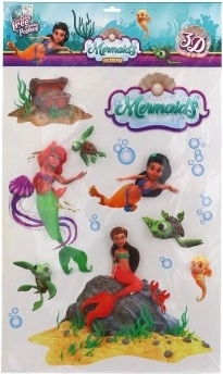 Lummav 3D-efekt, mis elavdab iga seina