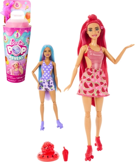 Mattel Barbie Pop Reveal mahlane puuvili – lõhnav nukk üllatusega - 1 tk