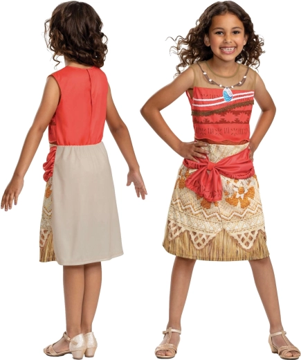Laste kostüüm DISNEY Vaiana 124–135 cm (7–8 a)