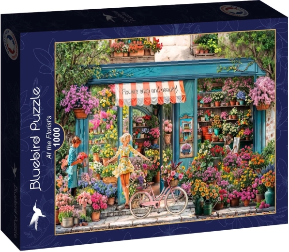 Bluebird puzzle In the Flower Shop 1000 pieces
