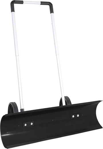 Käsilükatav lumelükkaja ratastel 95 cm