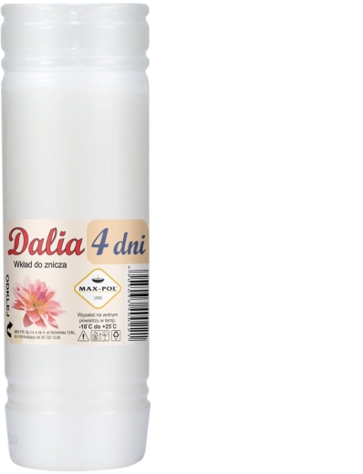 Set of 10 DALIA paraffin refills 18 cm, 96 hours