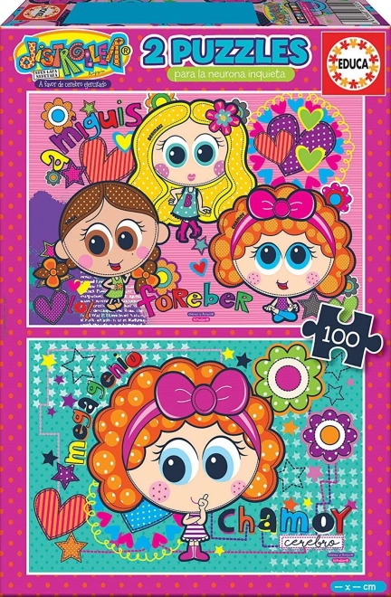 Educa Puzzle Distroller 2x48 tükki