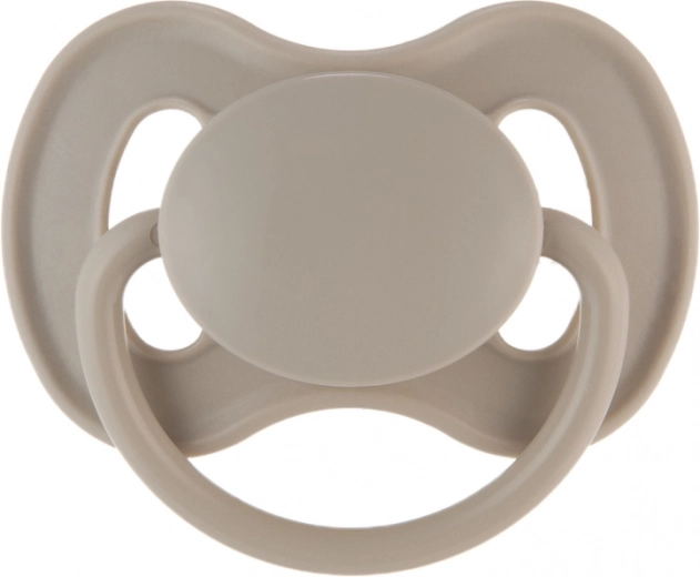 Canpol babies natural rubber cherry-shaped pacifier NUDE 6–18 m beige
