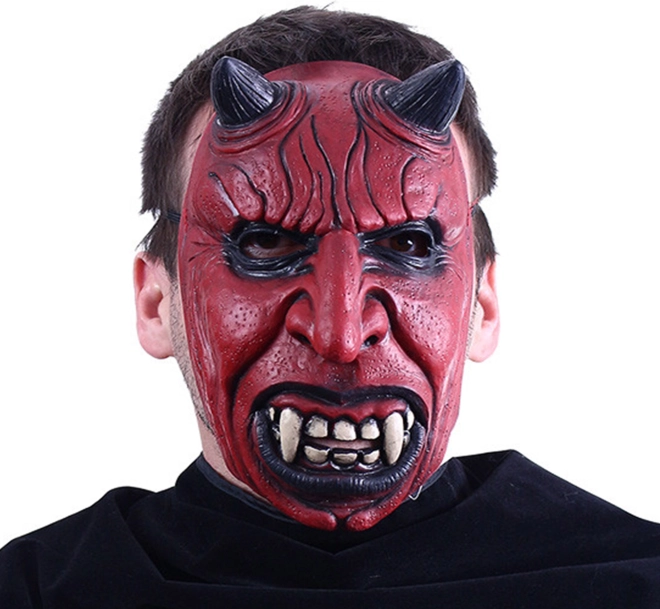 Õudne kuradimask Halloweeniks