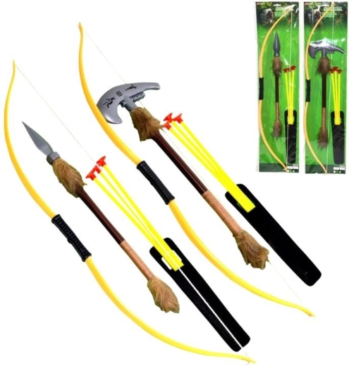 Native American set with bow and arrows