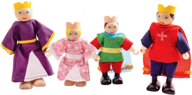 Bigjigs Toys puidust tegelased – kuninglik perekond