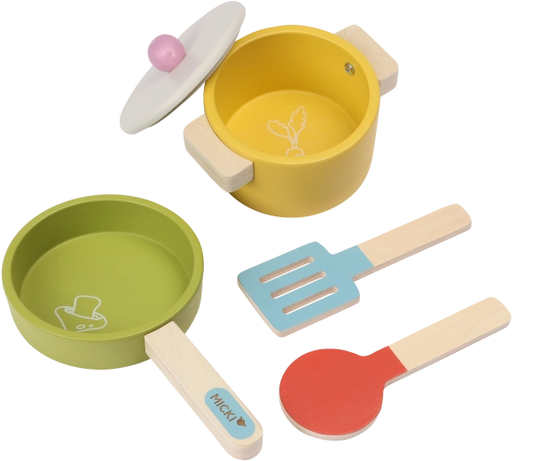 Durable wood and colors kids love