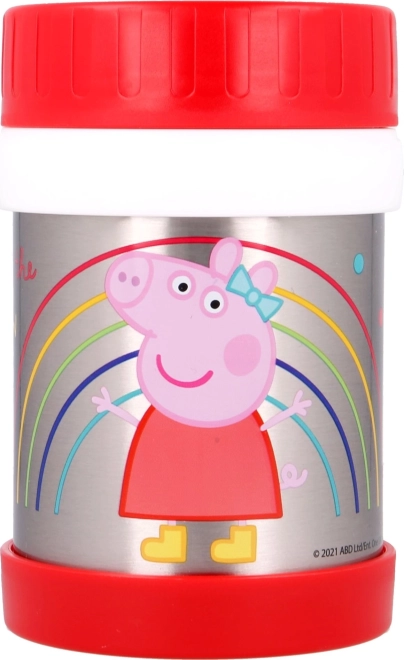 Roostevabast terasest toidutermos PEPA PIG 284 ml