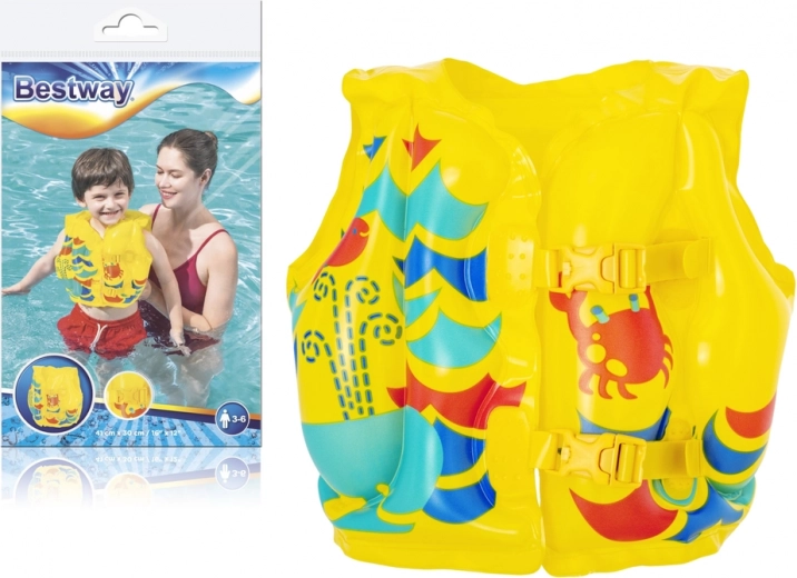 Troopiline laste täispuhutav ujumisvest 41 × 30 cm BESTWAY