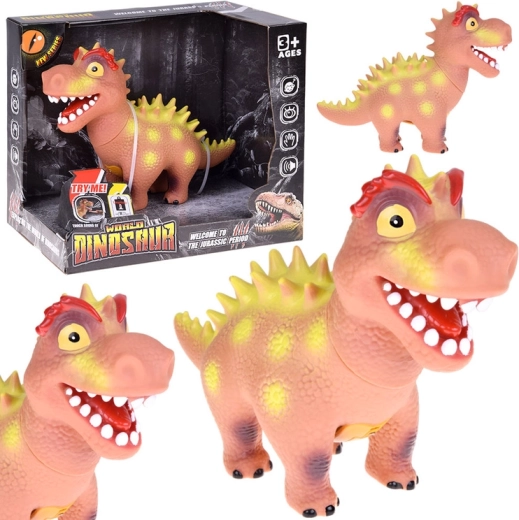 Interaktiivne kummist dinosaurus heliga