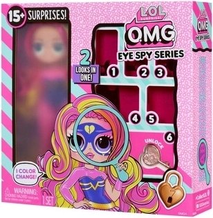 L.O.L. Surprise Decoder with OMG Big Sister Superhero – Interactive Doll