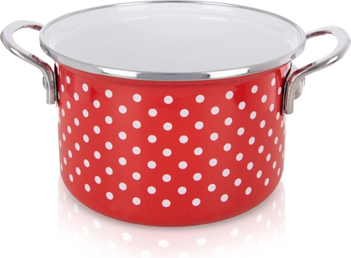Emailpott Täpp 18 cm, 2 l