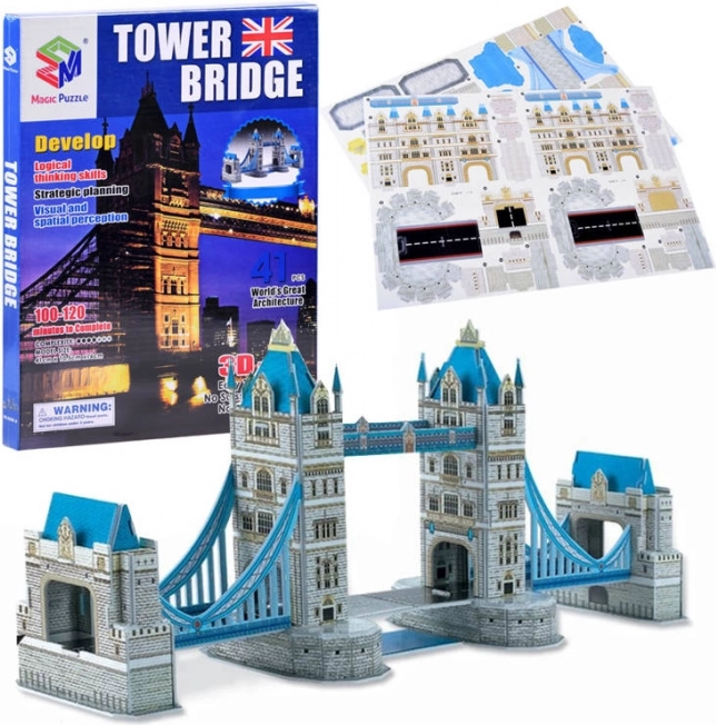 3D pusle TOWER BRIDGE 41 tükiga