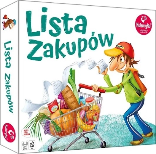 Hariv lauamäng Lista zakupów – KUKURYKU