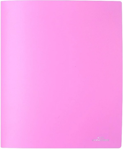CONCORDE A4 4-ring binder, pastel pink
