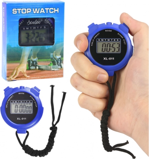 Electronic Sport Timer LCD Blue
