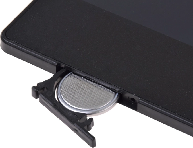 Screen lock and easy battery replacement
