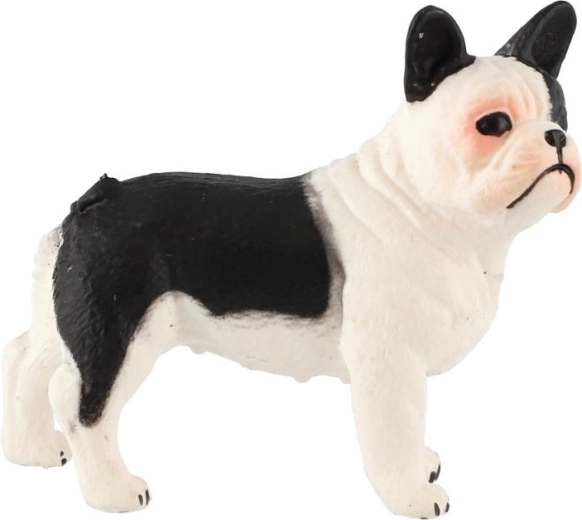 Prantsuse buldogi detailne miniatuur